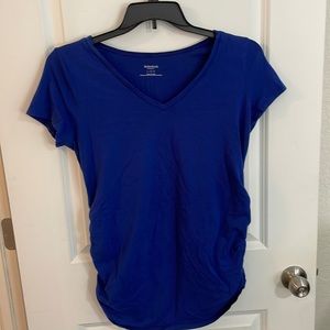 Motherhood blue short sleeve -b